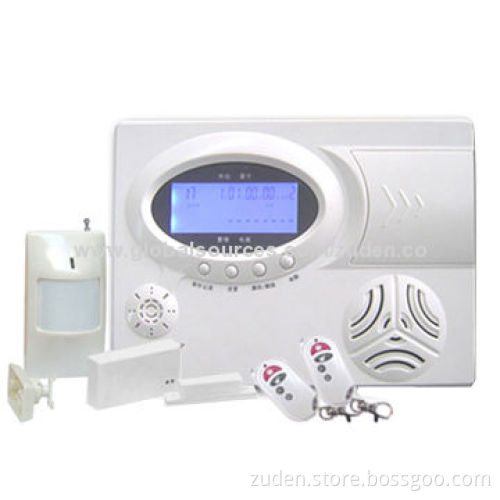 GSM Intruder Alarm System with Wireless Plus PSTN Wired Telephone NetworkNew